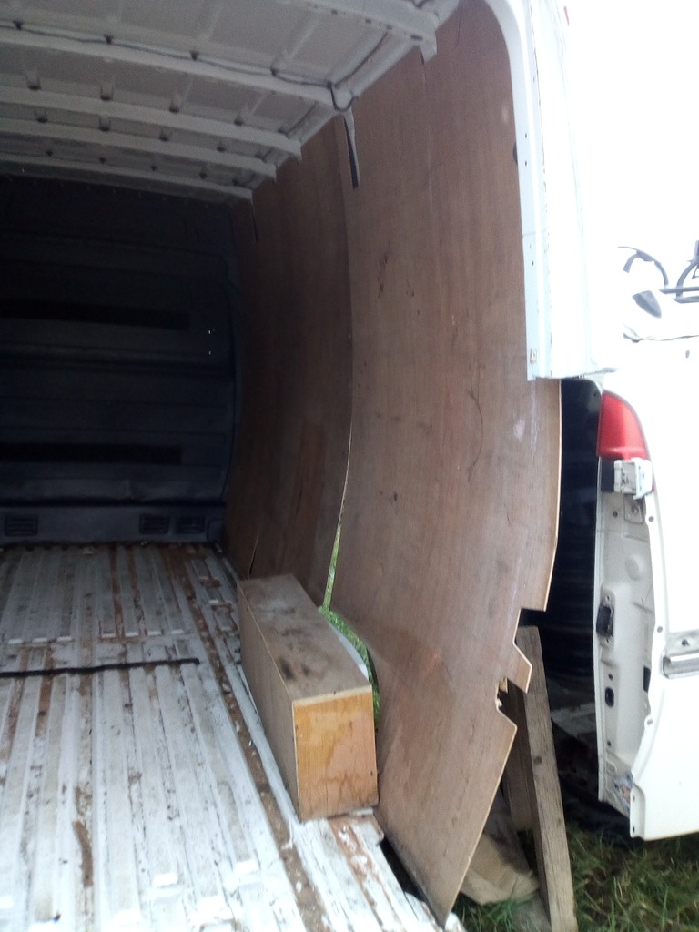 фото №1, Обшивка фанера кузов sprinter crafter l3 h2