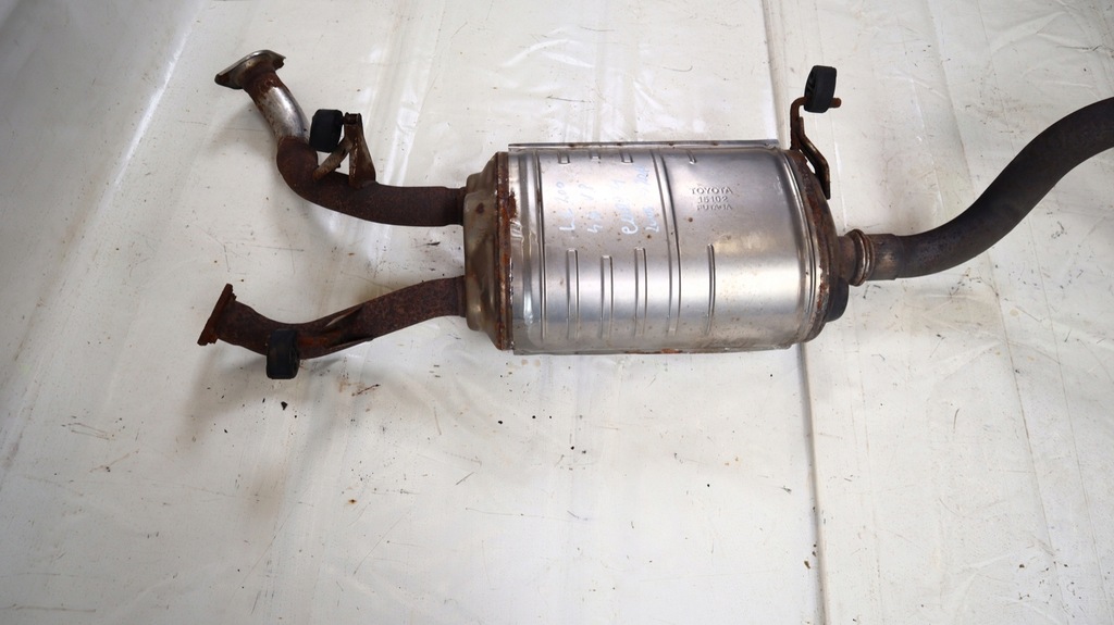 фото №7, Toyota land cruiser 200 4.5 v8 08-11 гаситель выхлоп труба 15102