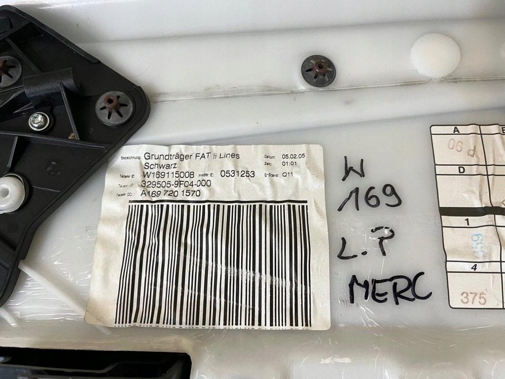 Купити Mercedes a klasa w169 обшивка оббивка двері лівий перед 1697201570