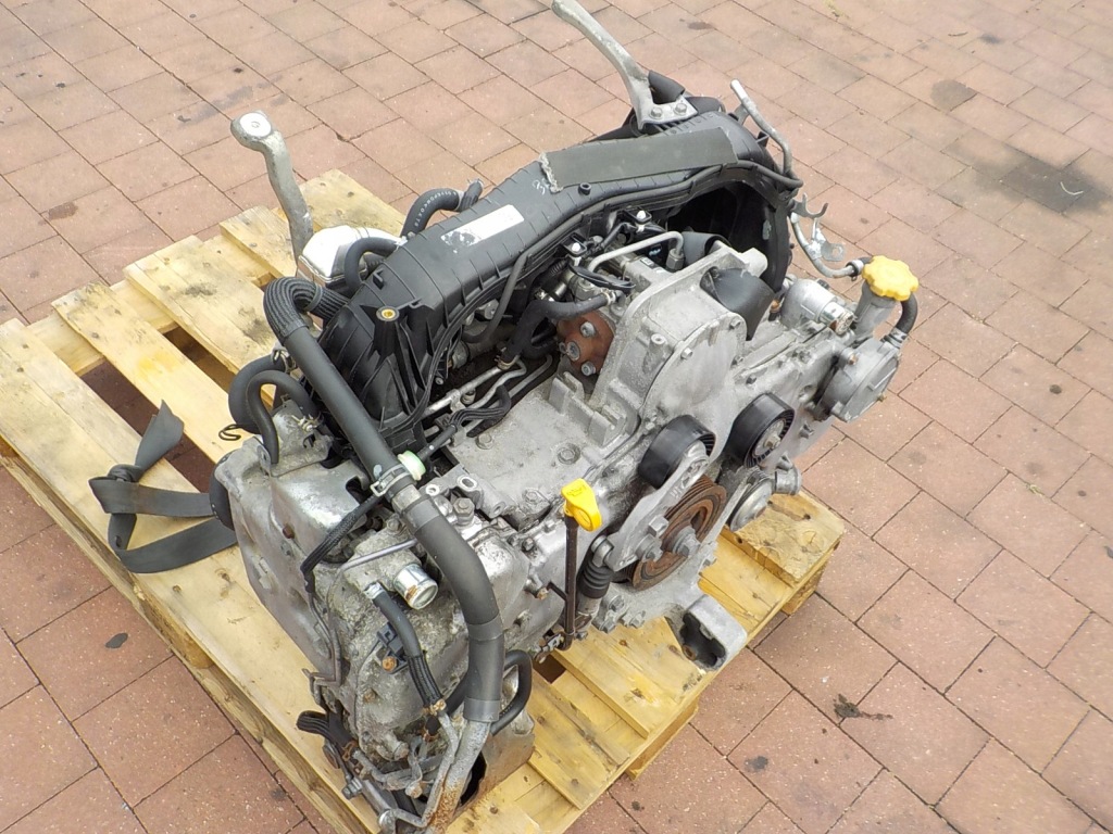 фото №14, Subaru outback 11r 2.0d 150km двигатель ee20z kompletny пластиковый