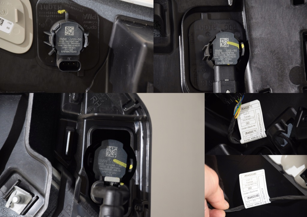 фото №13, Bmw ix i20 бампер перед basic 6 pdc usa 300 alpinweiss 3