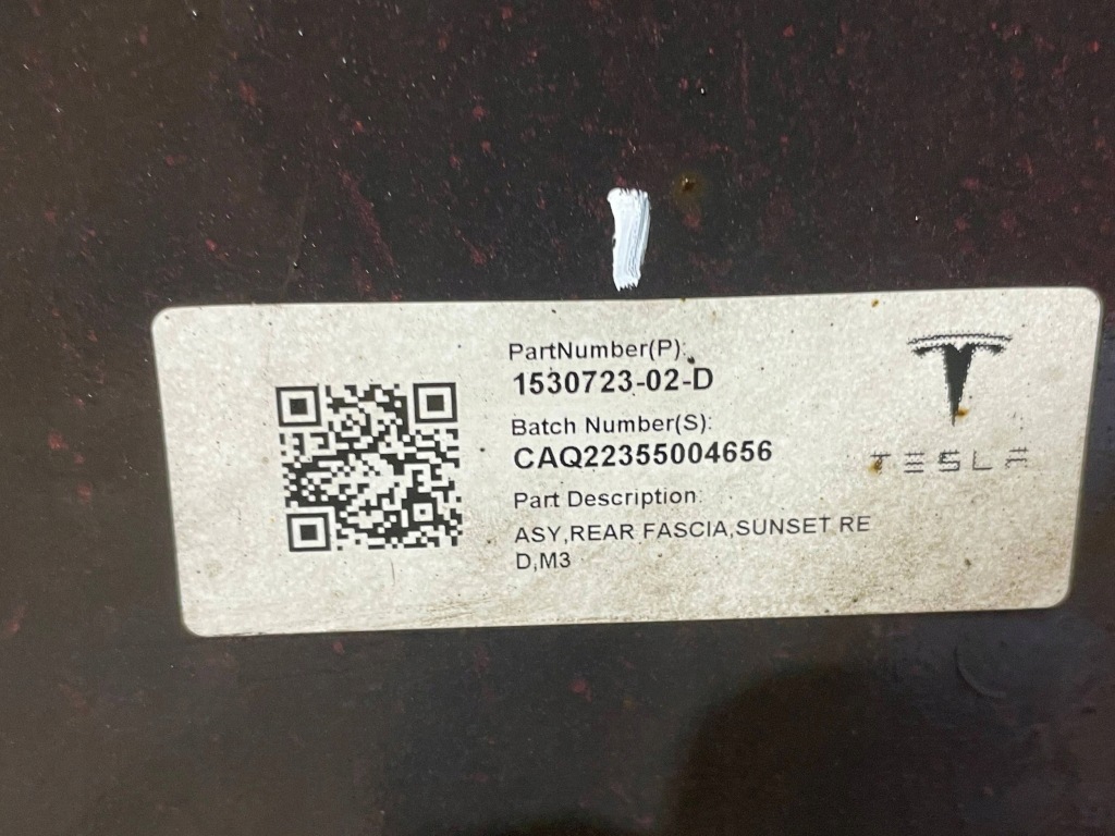 Tesla model 3 iii 17-23 бампер задняя задний Цена