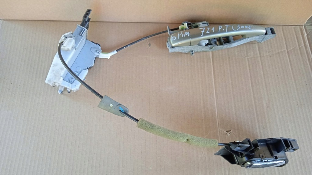 фото №1, Peugeot 3008 i ручка замок дверь задняя правый evgc