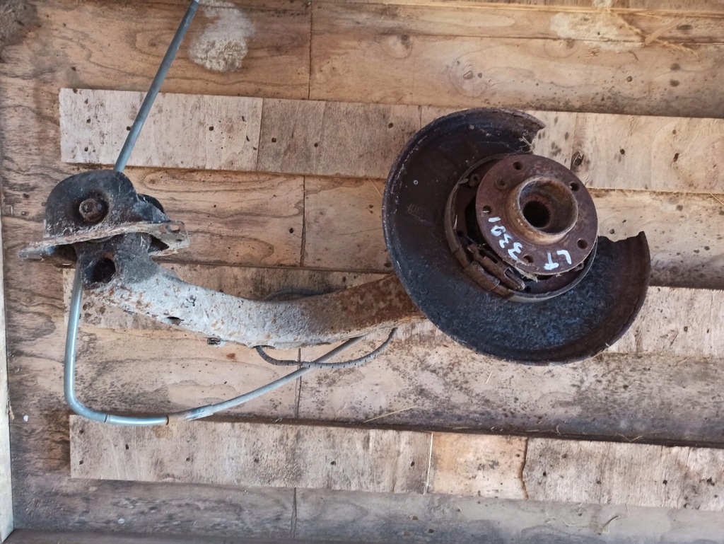 фото №4, Ступица рычаг поворотный кулак левая задняя 330ci bmw e46