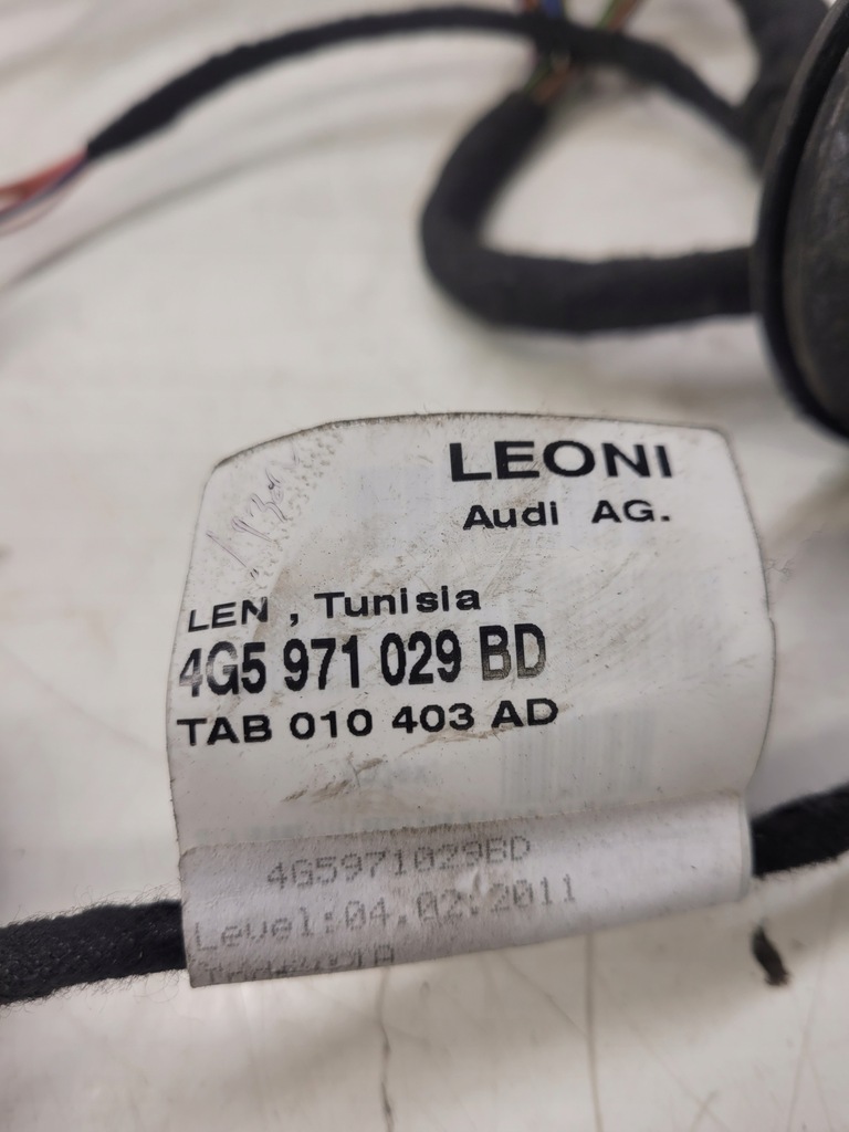 фото №5, Джгут двері audi оригінальний номер 4g5971029bd