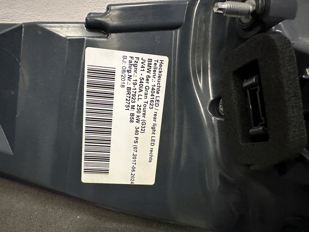 фото №9, Bmw 6 gt g32 лампи задня led europa