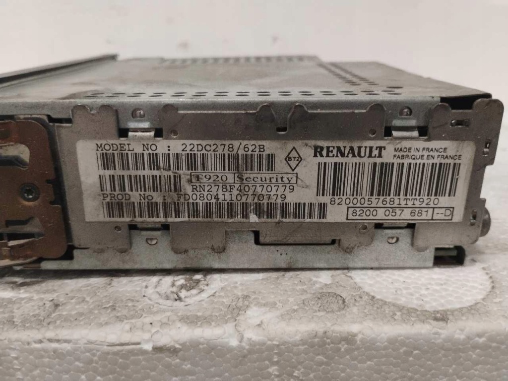 фото №4, Радио cd renault laguna 8200057681