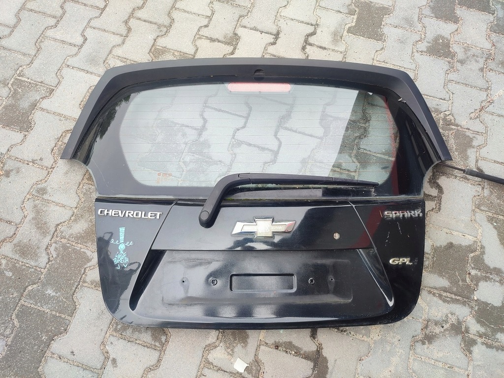 фото №1, Chevrolet spark m300 2011 кришка багажника задня задня скло