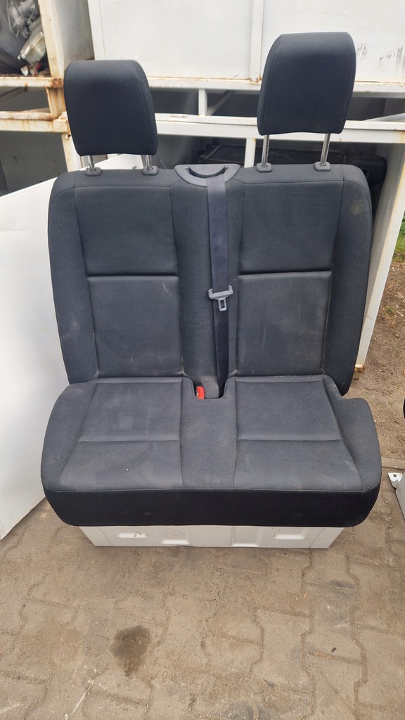 фото №1, Sprinter w907 910 907 сидіння заднє сидіння пасажира основа сидіння лавка pas