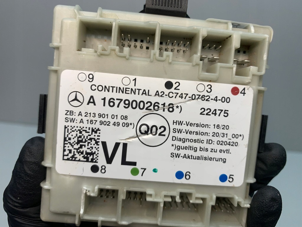 фото №5, Mercedes glc x253 c253 модуль блок управления дверь a1679002618