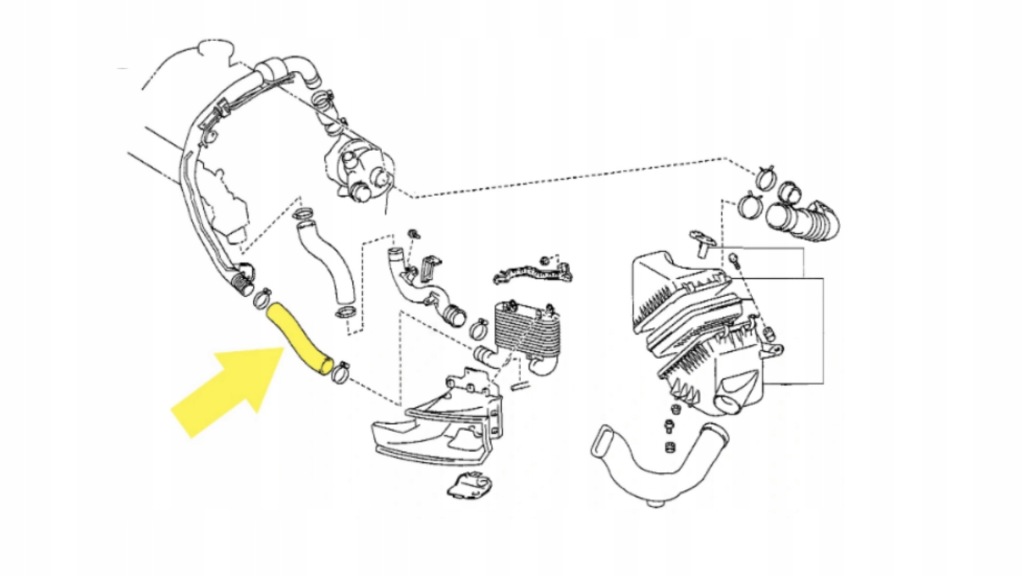 фото №2, Toyota avensis verso 2.0 d шланг интеркулер