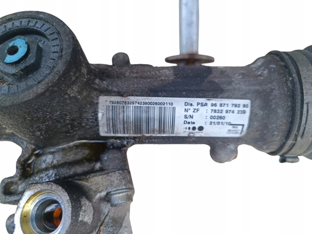 фото №4, Рулевая рейка citroen c5 iii x7 9687179280 europa