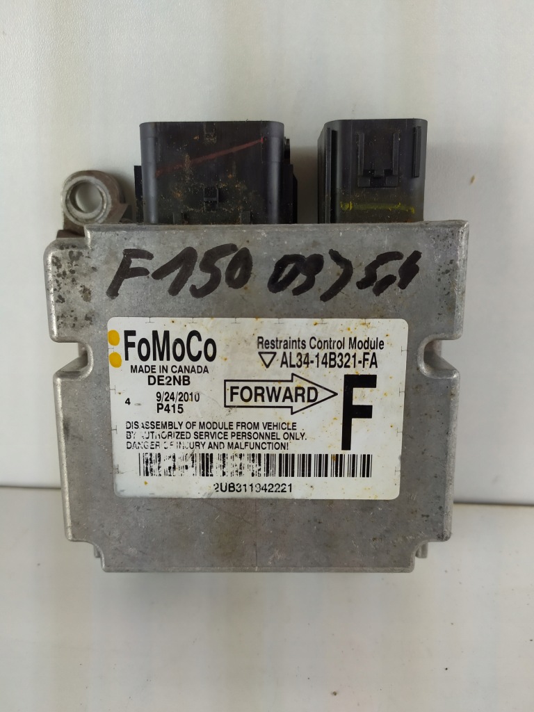фото №1, Модуль srs air bag ford f150 09-14 al34-14b321-fa