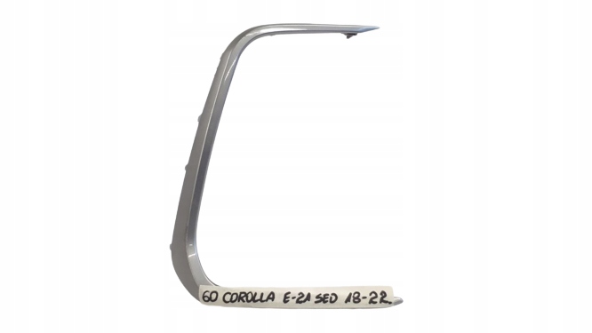 фото №1, Toyota corolla e21 sed 2018-2022 молдинг бампера p