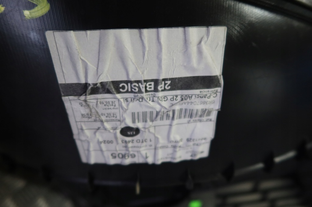 фото №12, Оббивка правий задня 3 двері polo 6r 6r3867044