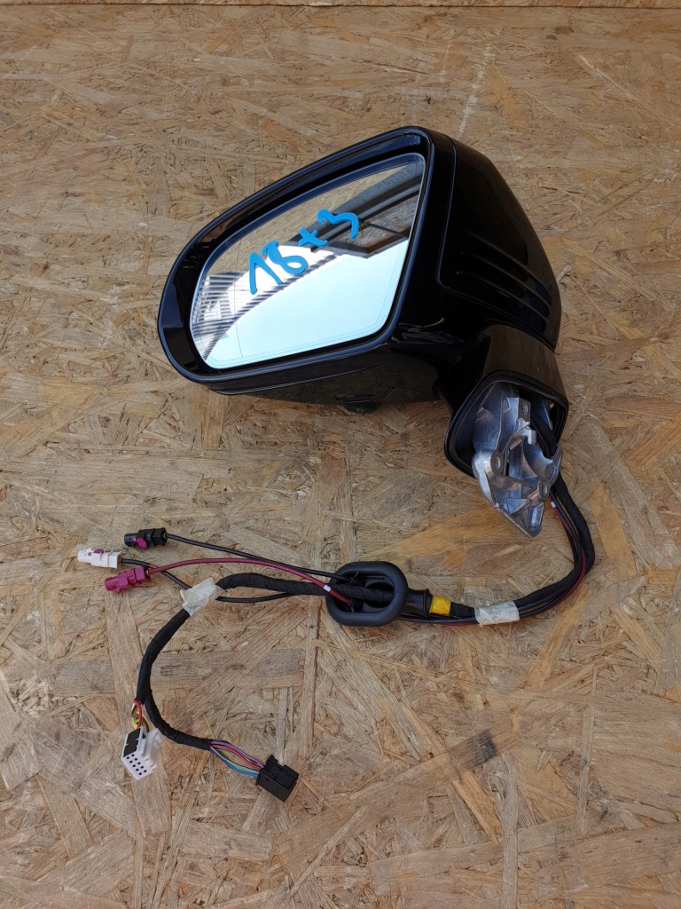 фото №10, Mercedes gt x290 w290 зеркало правое 16 pin + 2 антенны 197