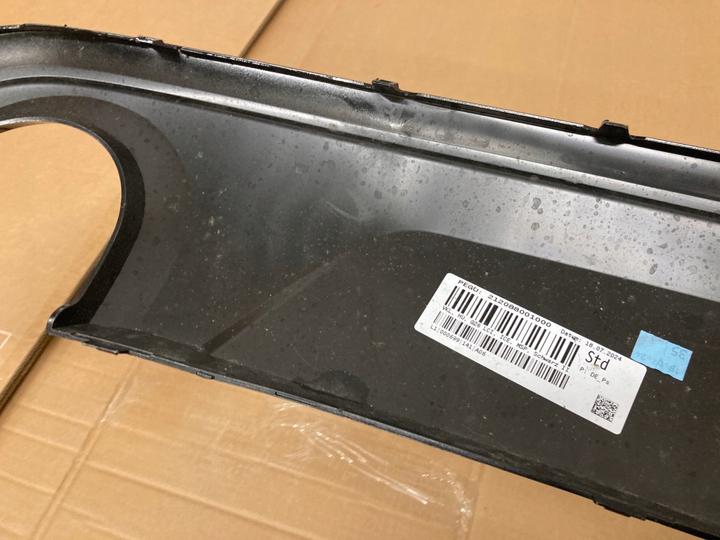 фото №13, Bmw 4 g26 lci m набір накладка бампера задня дифузор orygi.