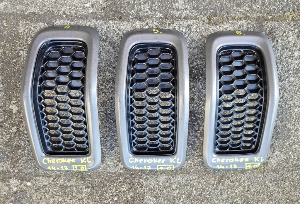 фото №1, Решітка радіатора решітка перед ґрати передні jeep cherokee kl 2014-17