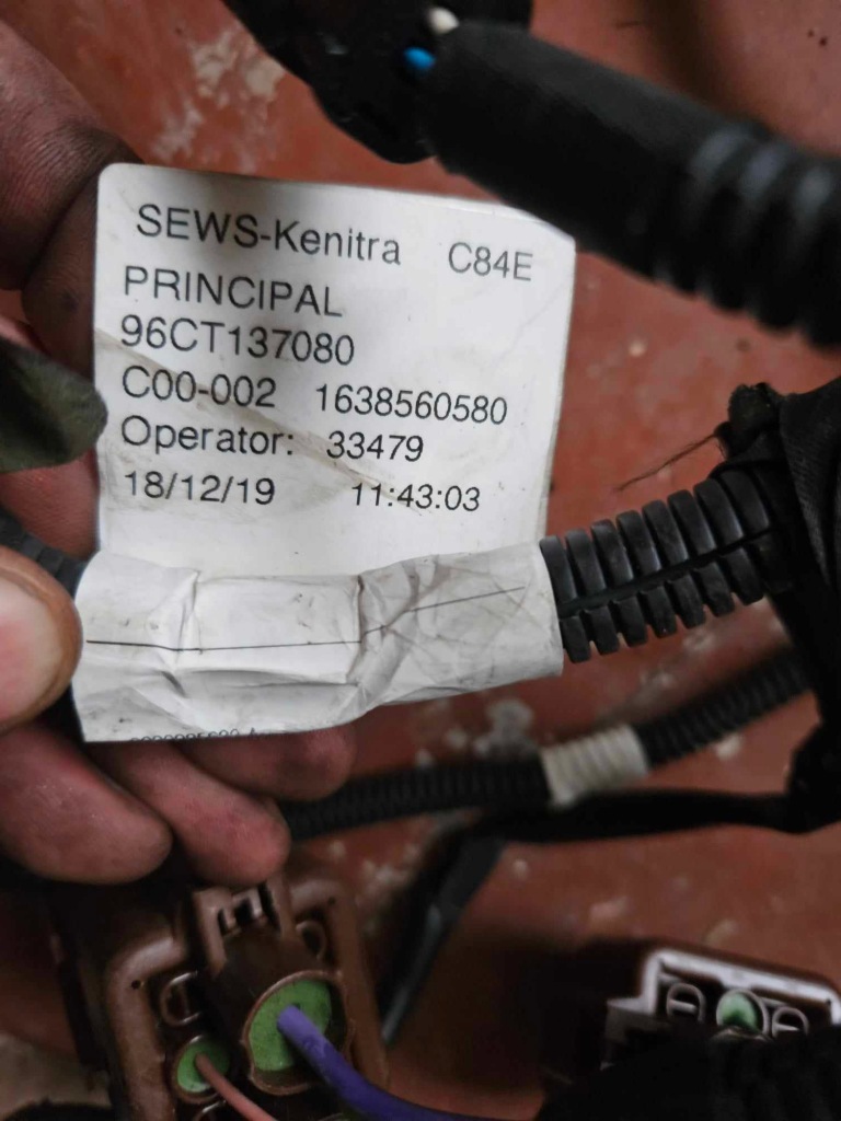 фото №6, C5 aircross 1,2 жгут стены перегородки лонжерон коробка предохранителей