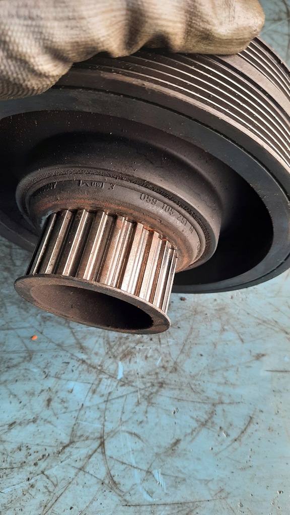 фото №5, Шків колінчастого вала audi a6 c5 2.5 tdi 059105251m