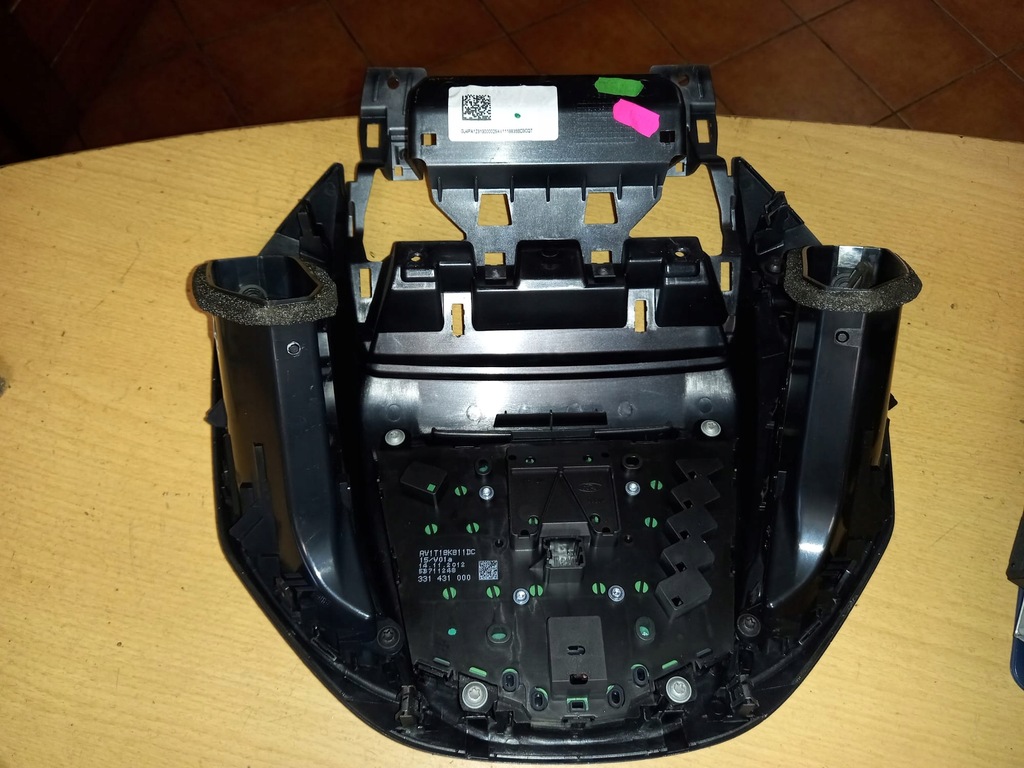 фото №2, Ford b-max радіо панель середній консолі повітроводи 2013r