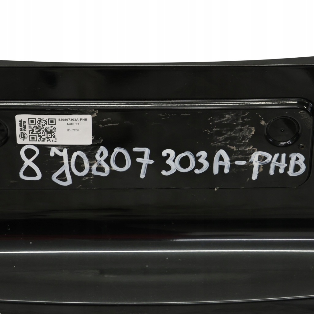 Audi tt 8j бампер задний защита кузов phantom black чёрный - z9y с Разборки