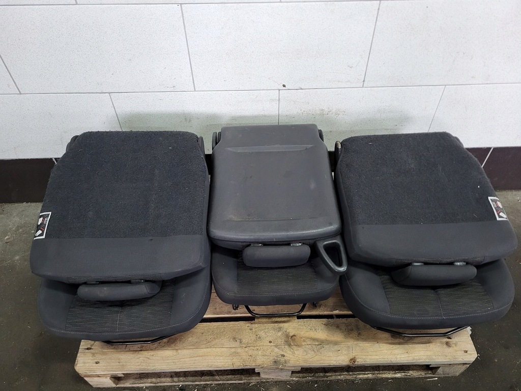 фото №13, Renault scenic ii lift сидіння сидіння ii rzędu заднє сидіння