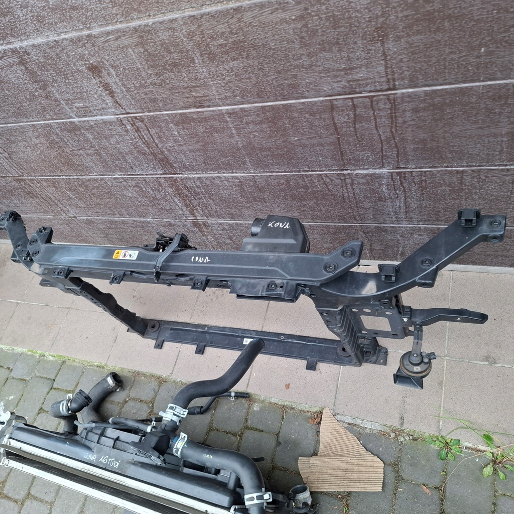 фото №6, Hyundai kona 1.6 tgdi pas передний kompletny радиатор усилитель