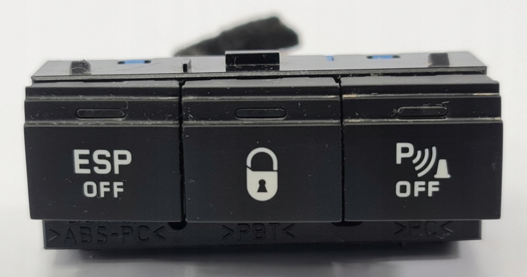 фото №1, Панель кнопка pdc esp citroen c6 i 96498317xt