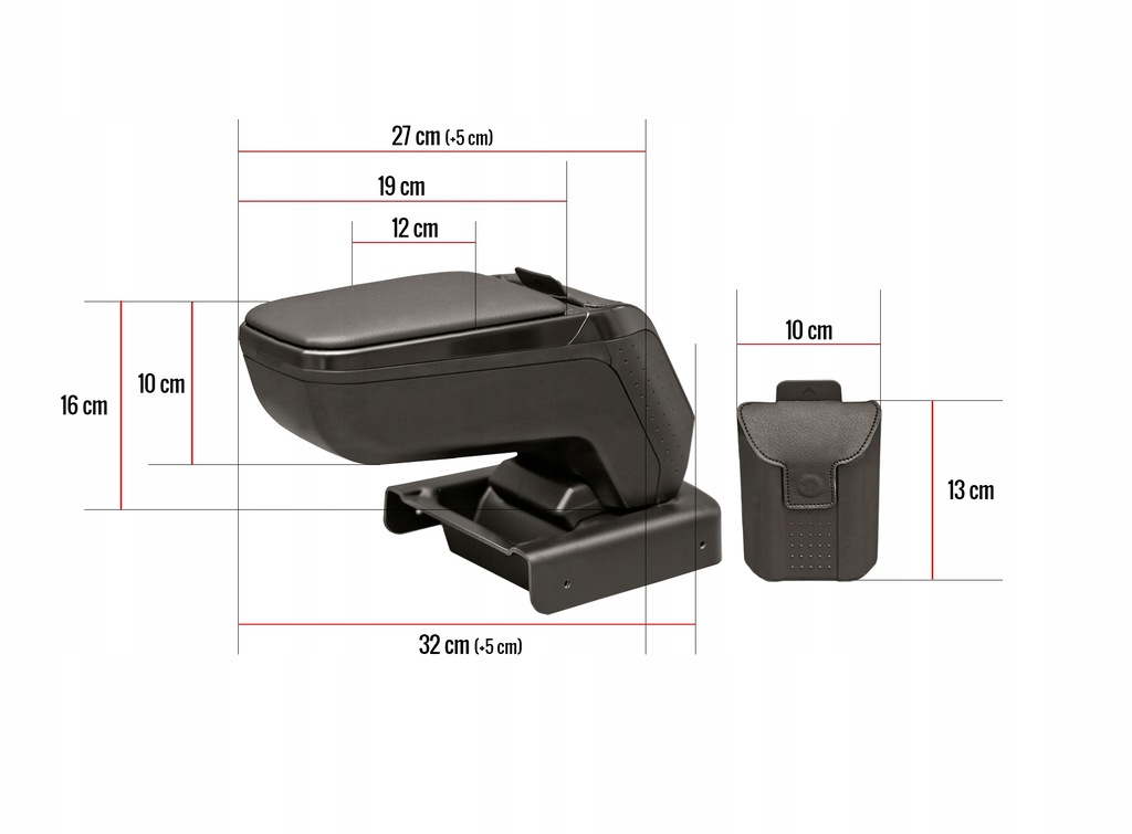 фото №8, Подлокотник чёрный rati v00973