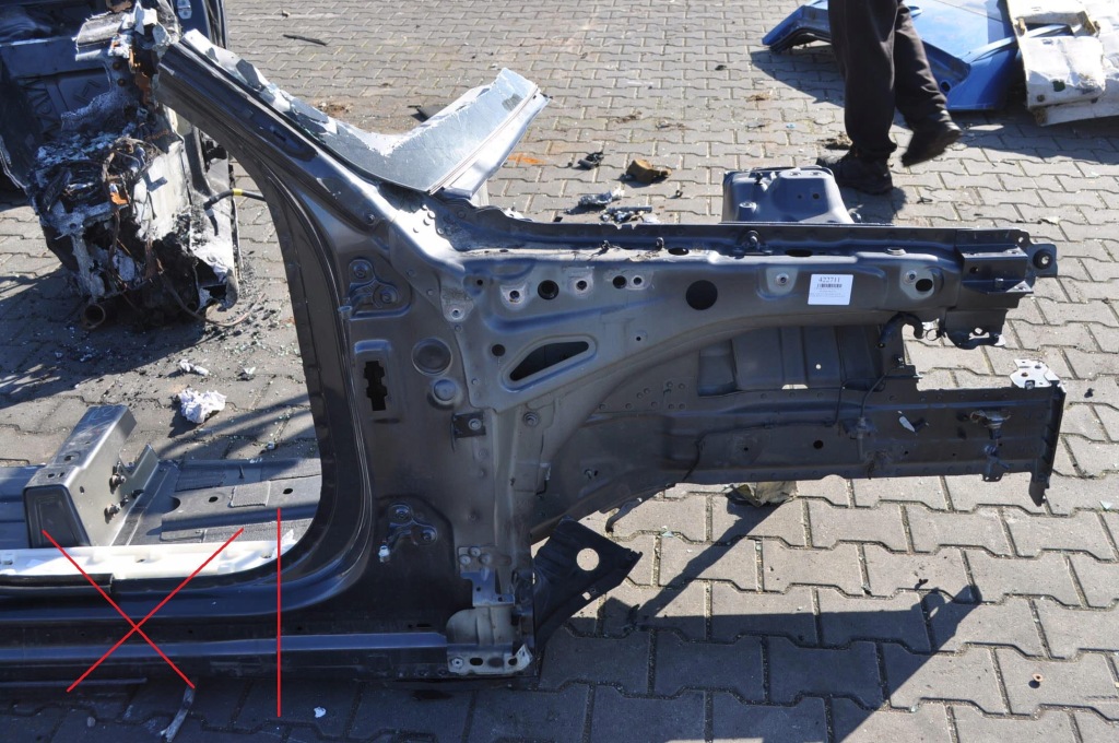 фото №1, Land rover range rover sport ii l494 lift 20r чверть правий перед 1au grey