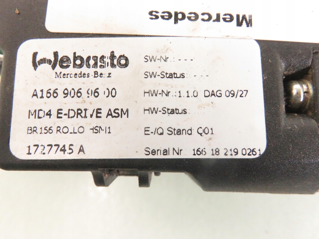 фото №5, Моторчик люк mercedes gle w166 a1669069600