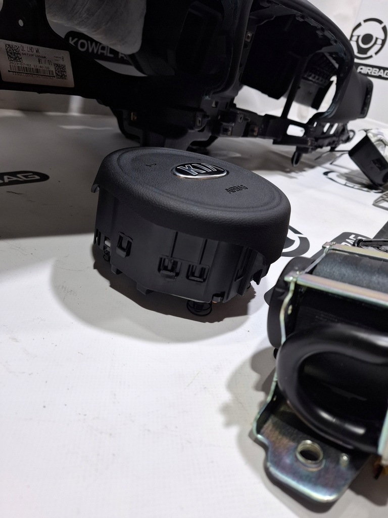 фото №5, Kia sportage 4 iv панель приладів консоль подушка безпеки подушки безпеки водій пасажир ремені