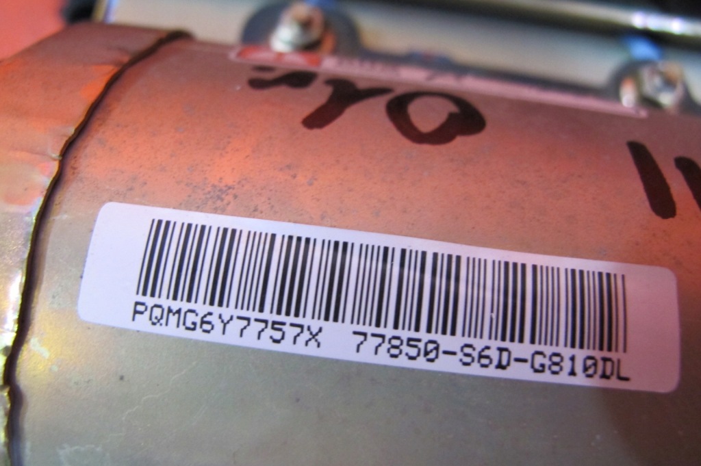 фото №8, Honda civic 7 vii eu8 01- подушки безпеки подушка безпеки заглушка ремені датчик комплект eu