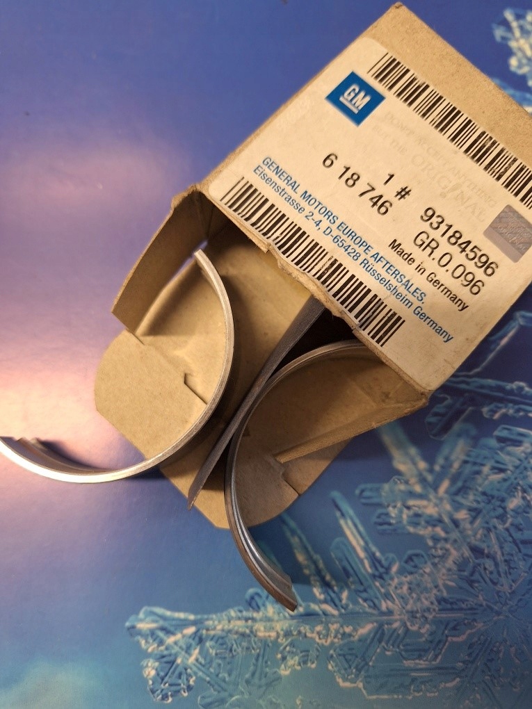 Купить Вкладыши wał коленчатый opel оригинальный номер 93184596