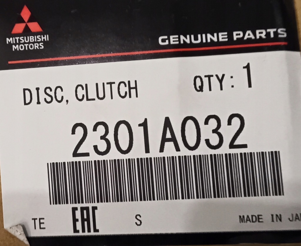 фото №7, Mitsubishi lancer evolution x evo x 4b11 сцепление комплект оригинал