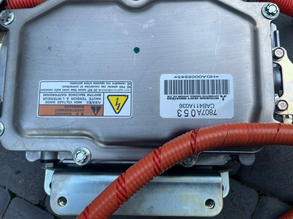 фото №7, Преобразователь инвертор модуль mitsubishi outlander iii phev w005t70272