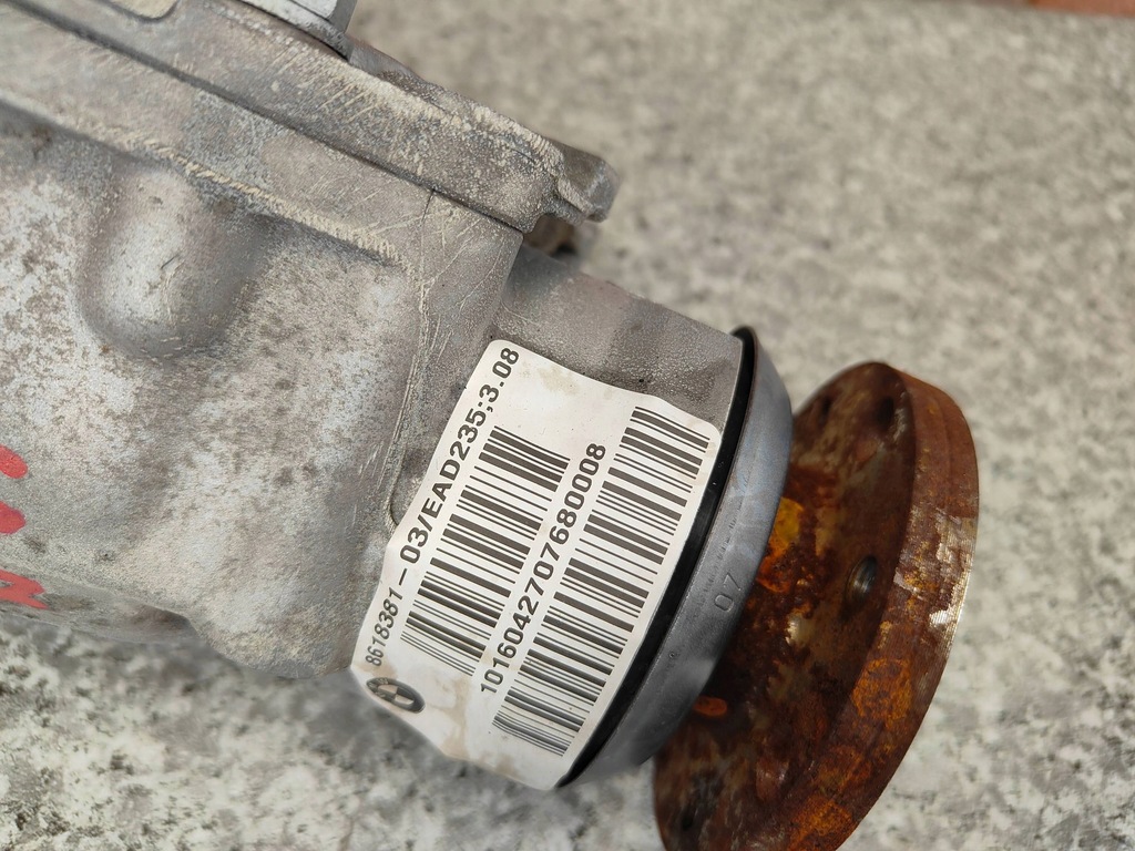 фото №6, Диференціал диференціал міст перед передній bmw x3 f25 x4 f26 2.0d 3.08 8618381