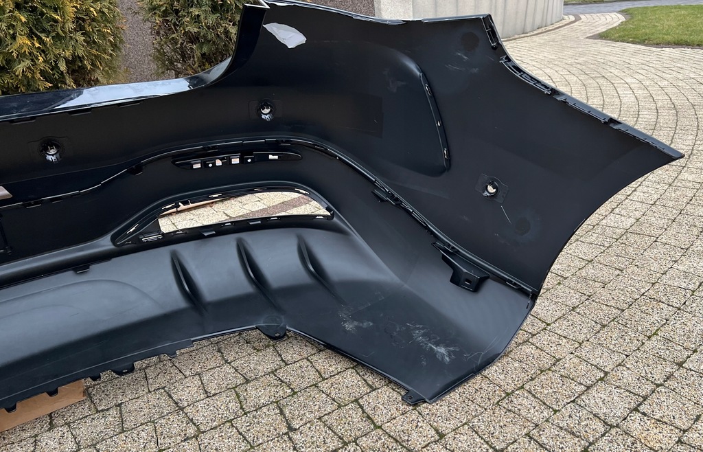 фото №12, Mercedes eqs 297 amg бампер задняя задний диффузор pdc