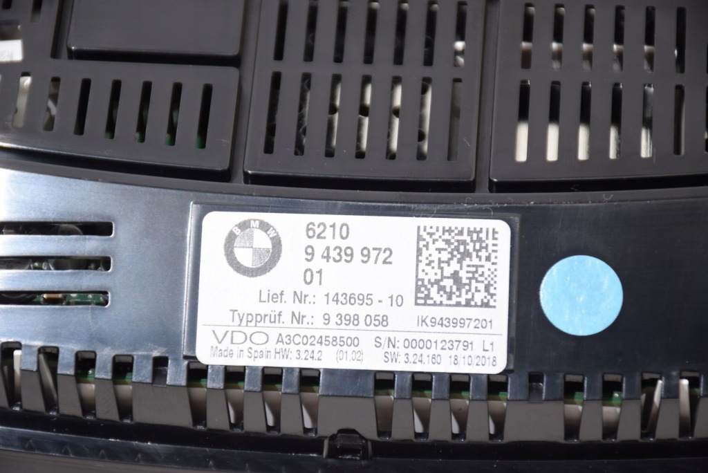 фото №13, Bmw 3 g20 g21 счетчик приборы mph usa бензин 4 mile / 5km