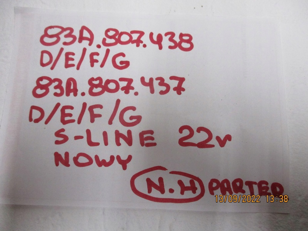 фото №16, Кутик бампера audi q3 83a807438d правий