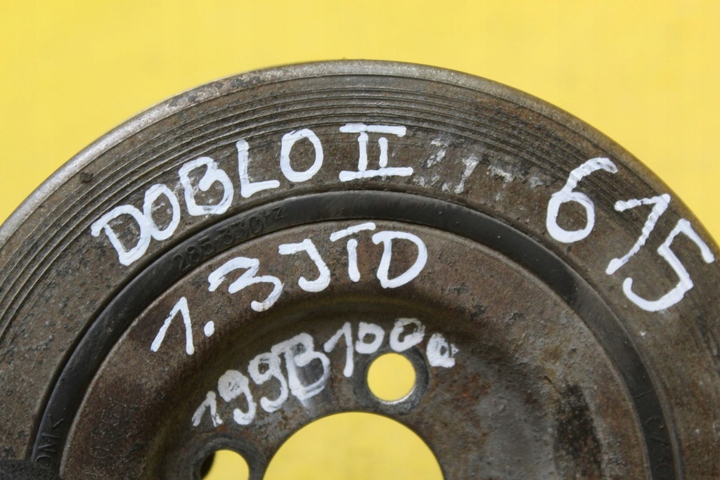 фото №5, Шків колінчастого вала 55200498 doblo ii fl 1.3 jtd