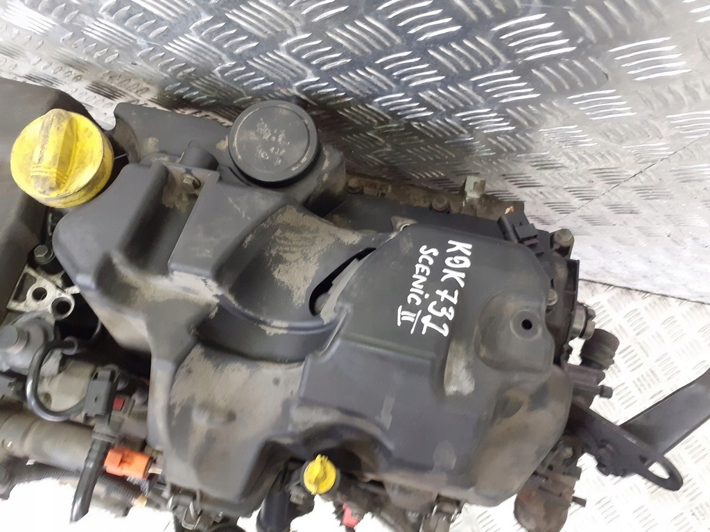 фото №5, Двигатель renault scenic ii 1.5 dci k9k732 комплект