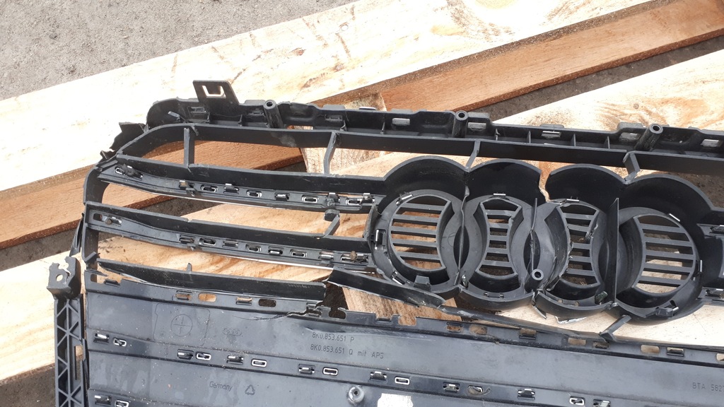 фото №13, S4 b8 lift решётка радиатора решётка радиатора бампера na запчасти uszkodz