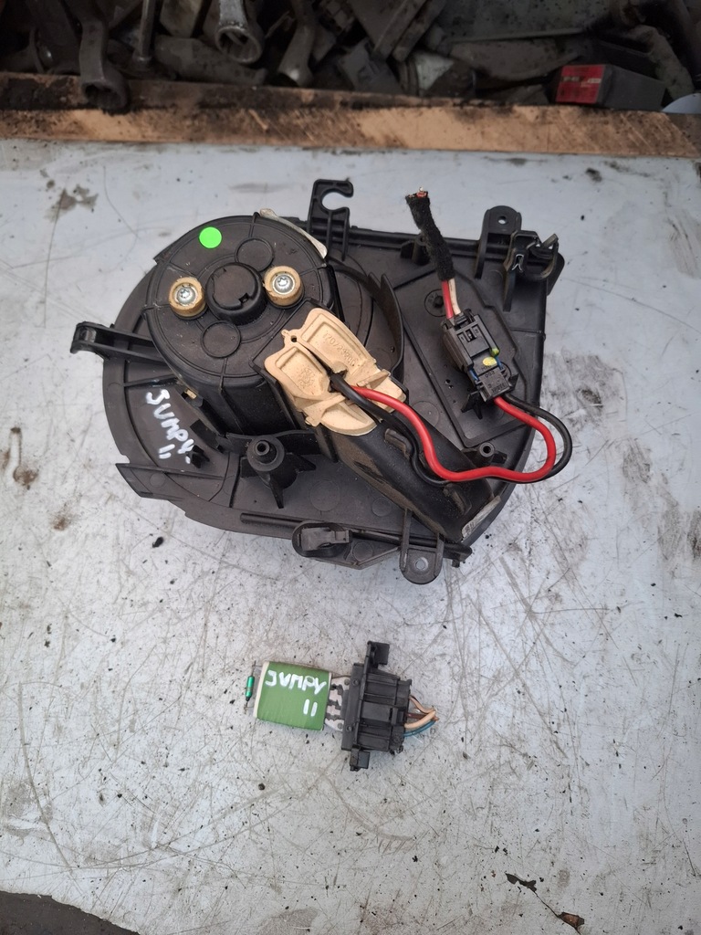 фото №1, Citroen jumpy ii scudo expert воздуходувка резистор