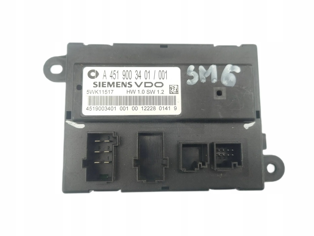 фото №1, Smart fortwo ii модуль блок управления a4519003401