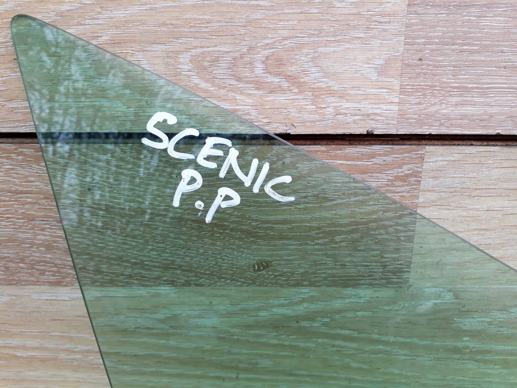 фото №2, Стекло боковая дверь малый треугольник правый перед renault scenic i