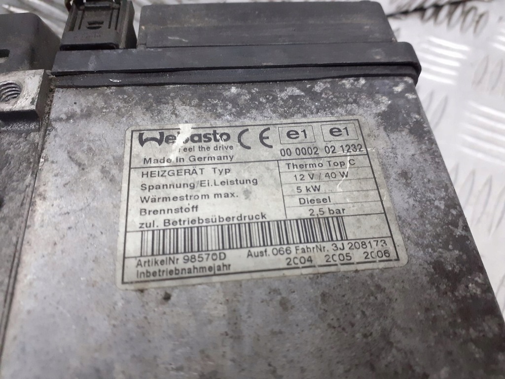 фото №7, Webasto mg zt 2.0 d