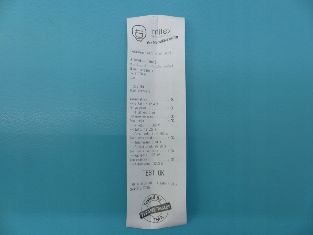 Test генератор opel vectra b 1.8 16v Недорого