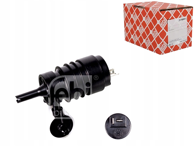 фото №13, Помпа розпилювача перед/зад 12v, насос dwustopniowa скло alfa romeo